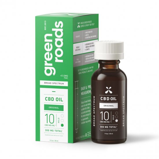 BROAD SPECTRUM CBD OIL - 300MG - Click Image to Close