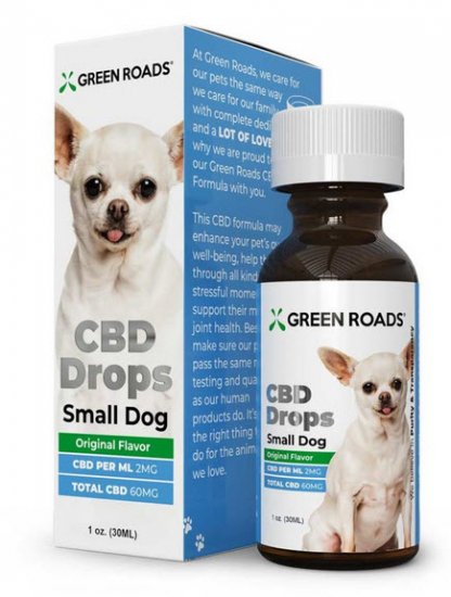 PET CBD DROPS SMALL DOG - Click Image to Close