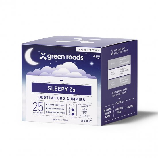 SLEEPY ZS CBD GUMMIES (30CT) - 750MG - Click Image to Close